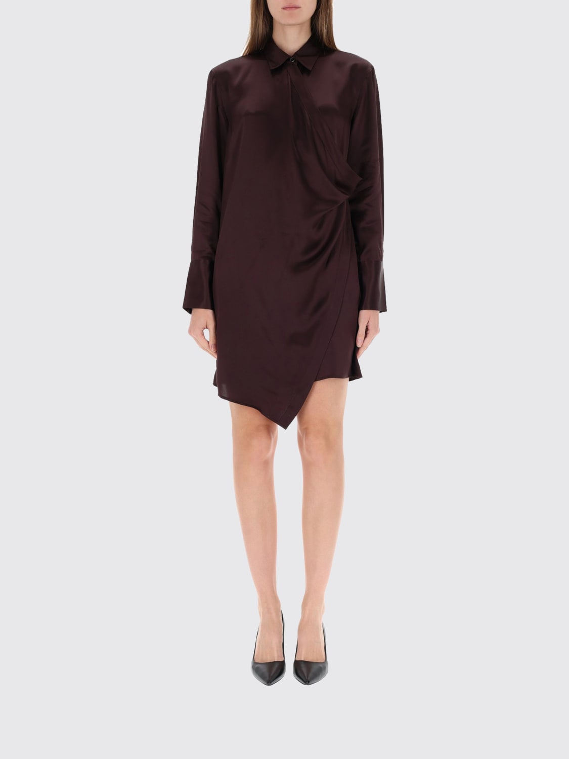 HELMUT LANG DRESS: Dress woman Helmut Lang, Violet - Img 1