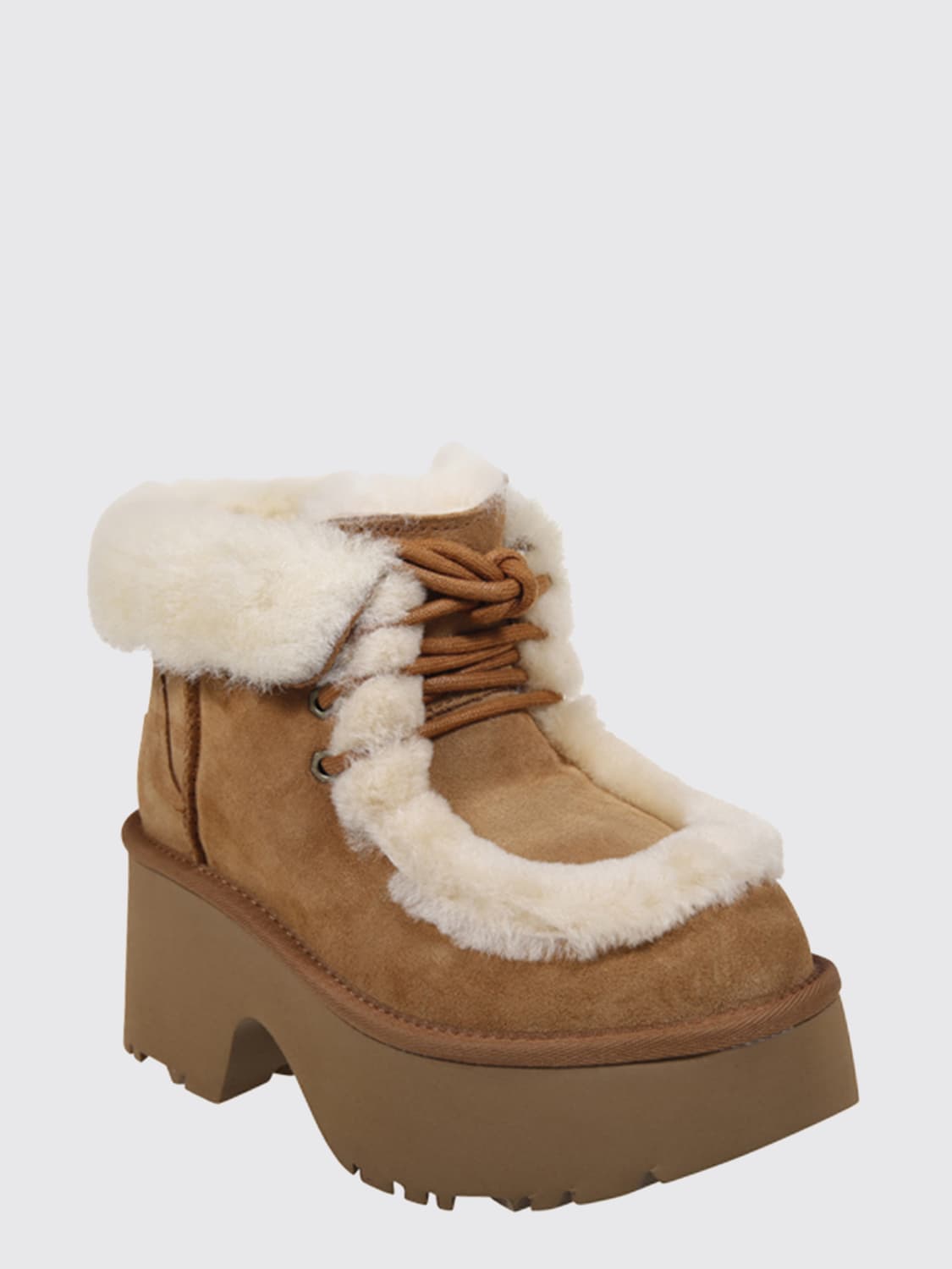 UGG BOTTES: Chaussures femme UGG, Marron - Img 2