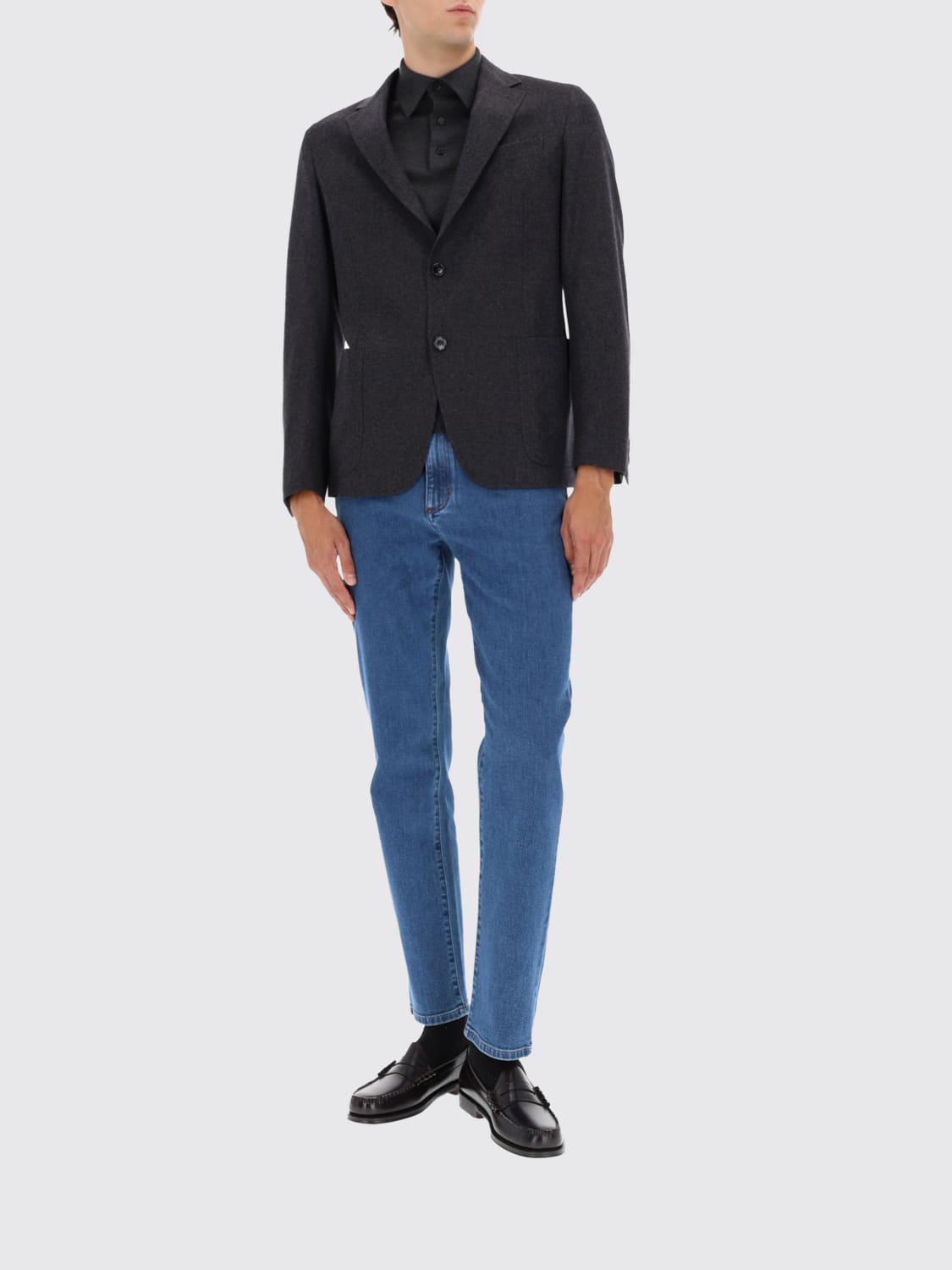 ZEGNA JACKET: Jacket men Zegna, Grey - Img 2