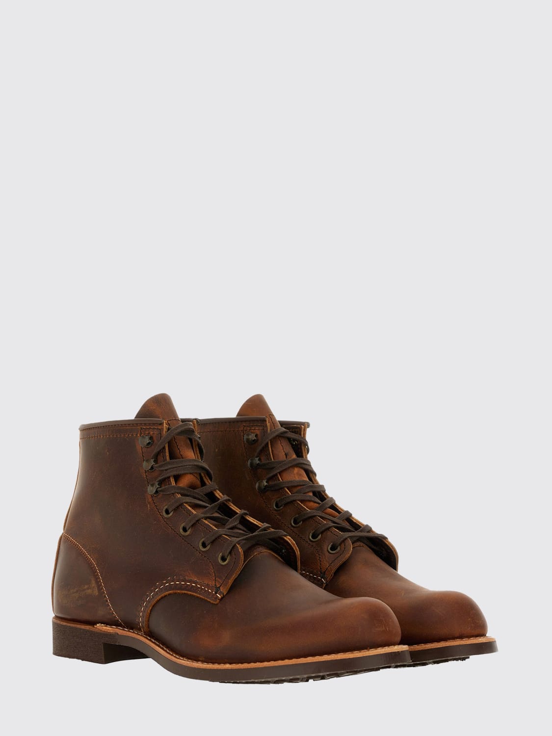 RED WING BOOT: Brogue shoes men Red Wing, Brown - Img 2