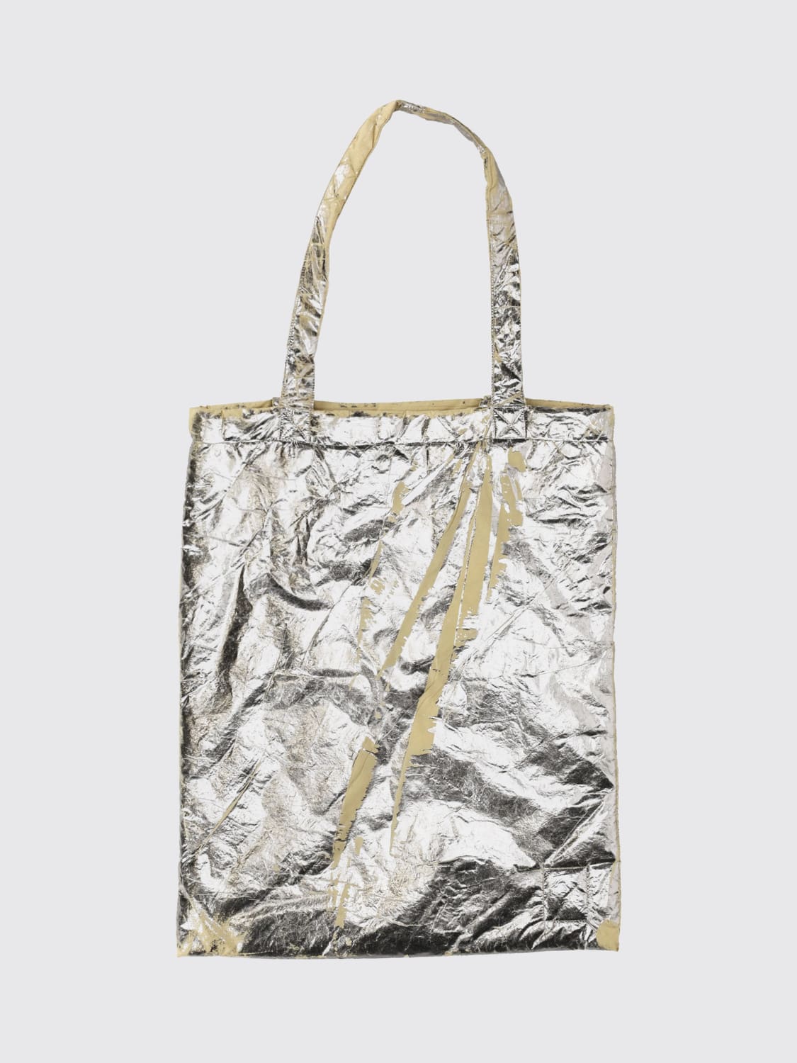 RICK OWENS DRKSHDW TOTE BAG: Crossbody bag woman Rick Owens Drkshdw, Silver - Img 1