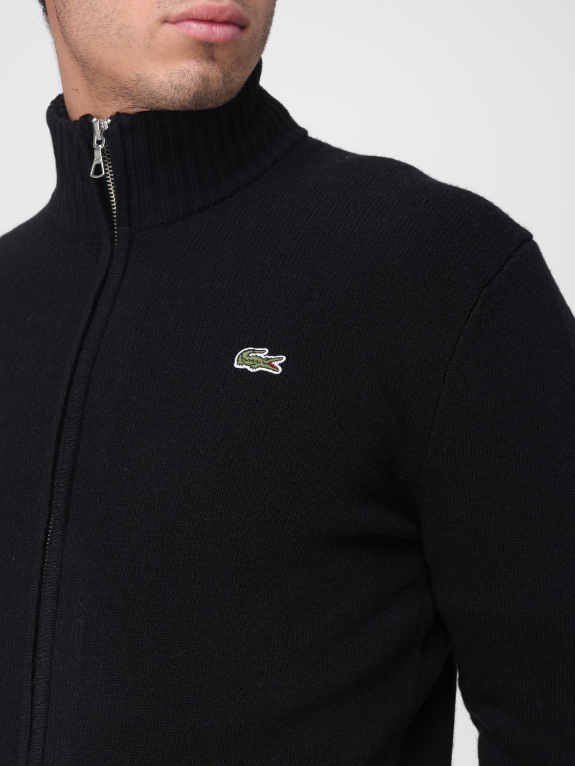 LACOSTE СВИТЕР: Свитер Мужское Lacoste, Черный - Img 4