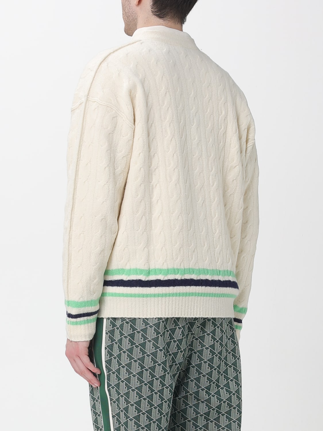 LACOSTE SWEATER: Sweater men Lacoste, White - Img 2