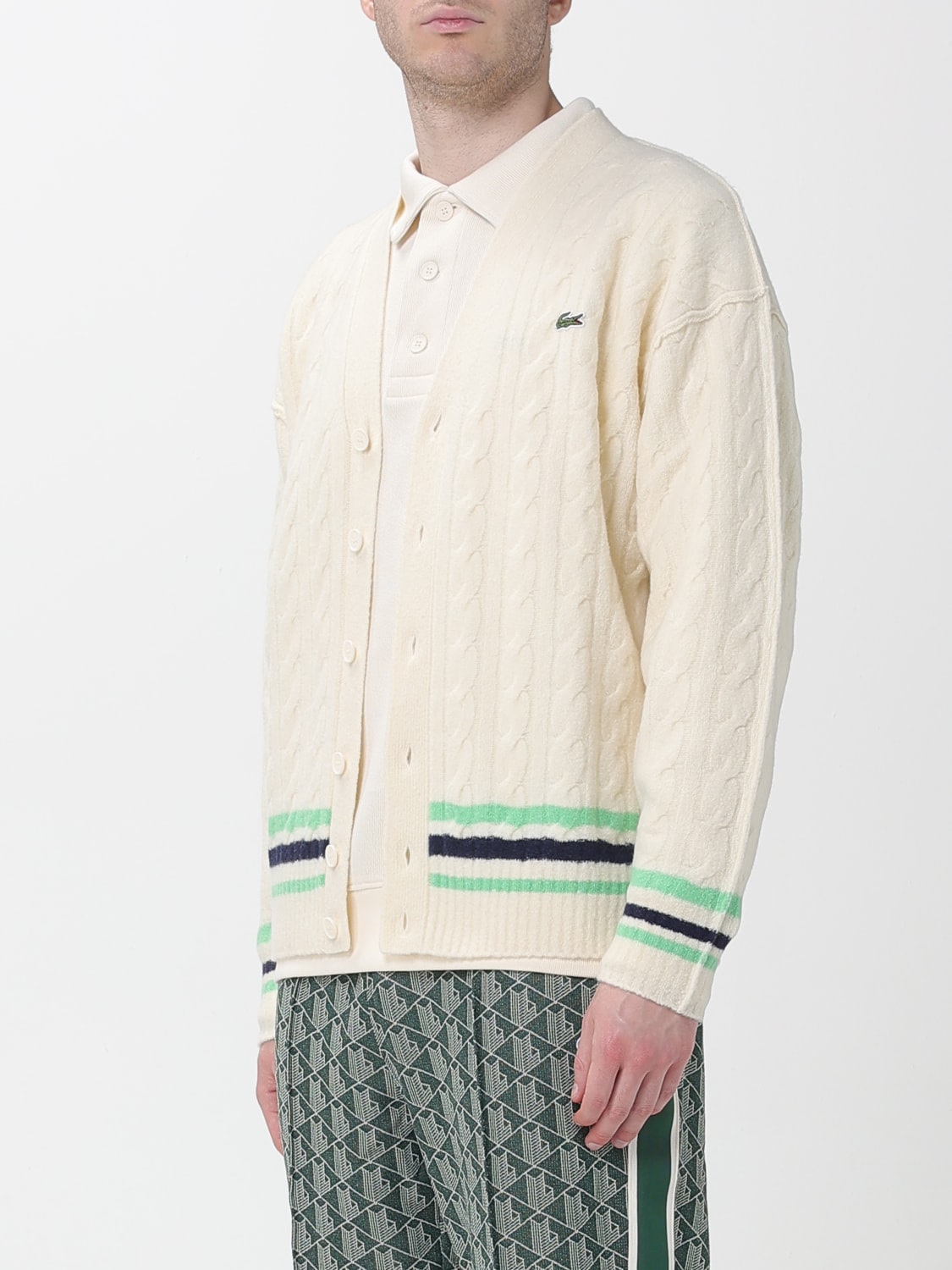 LACOSTE SWEATER: Sweater men Lacoste, White - Img 3