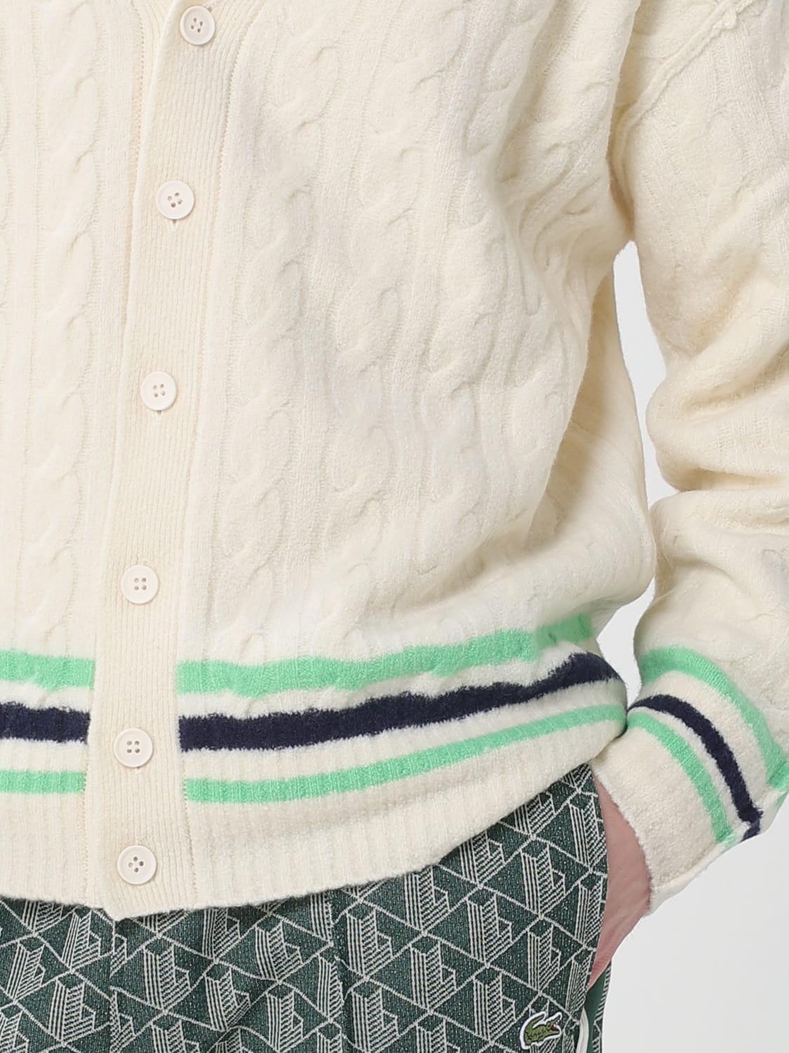 LACOSTE SWEATER: Sweater men Lacoste, White - Img 4