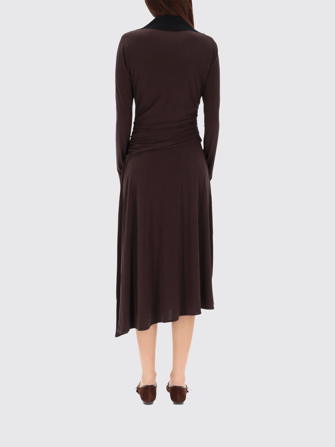 TORY BURCH ROBE: Robe femme Tory Burch, Marron - Img 2