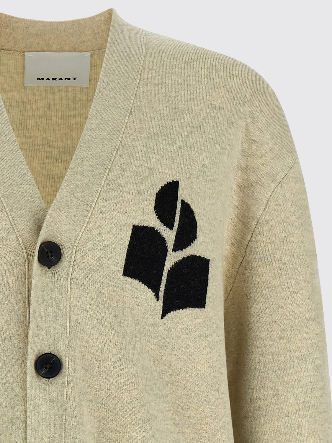 ISABEL MARANT SWEATER: Cardigan men Isabel Marant, Grey - Img 3