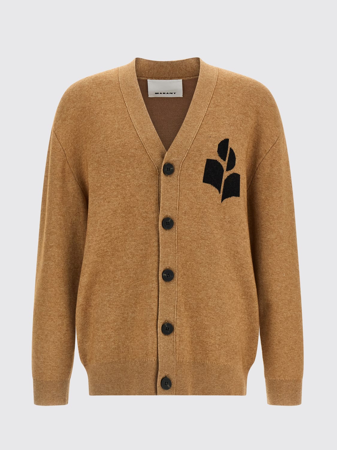 ISABEL MARANT SWEATER: Cardigan men Isabel Marant, Beige - Img 1