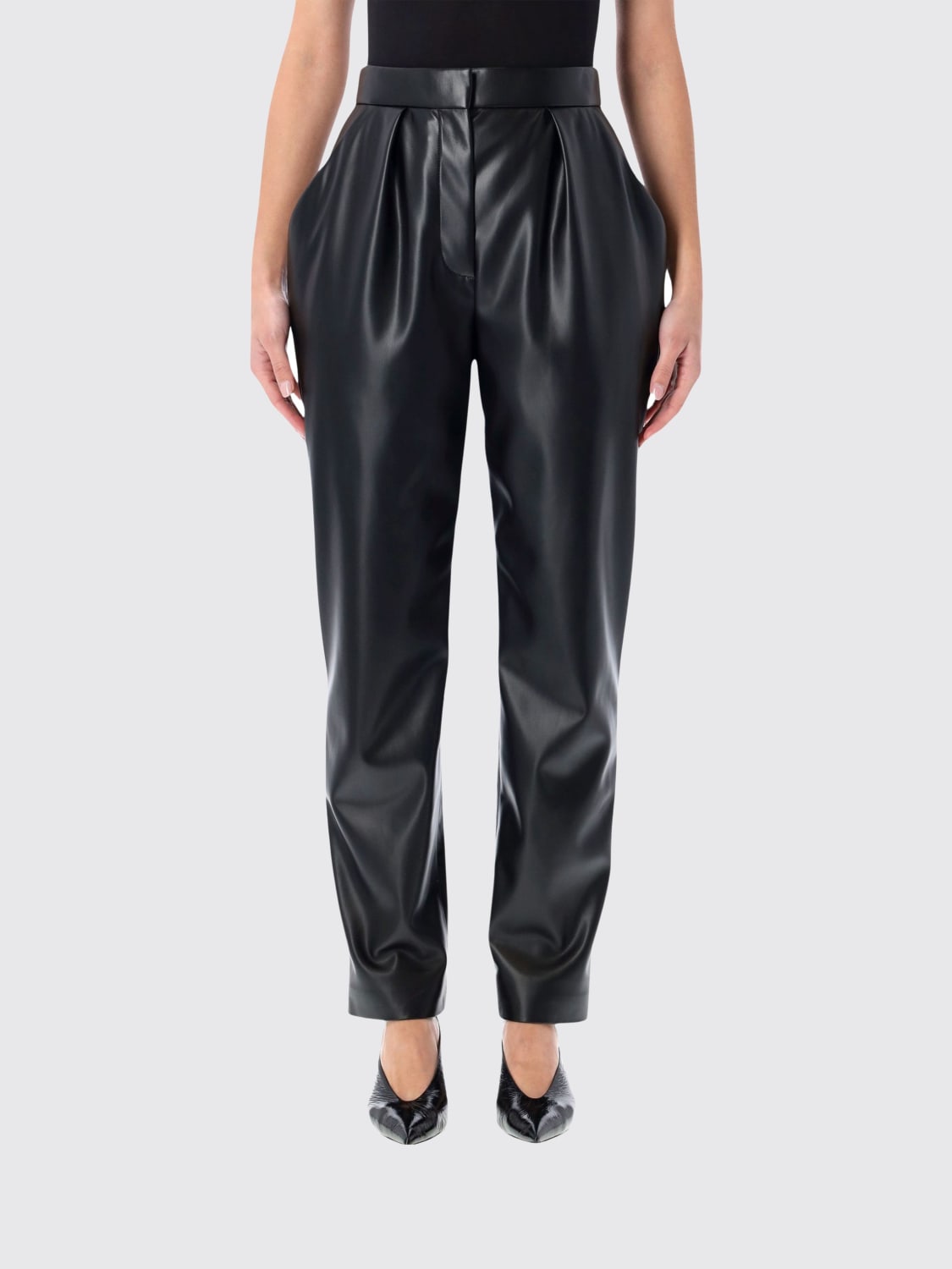 BALMAIN PANTS: Pants woman Balmain, Black - Img 1