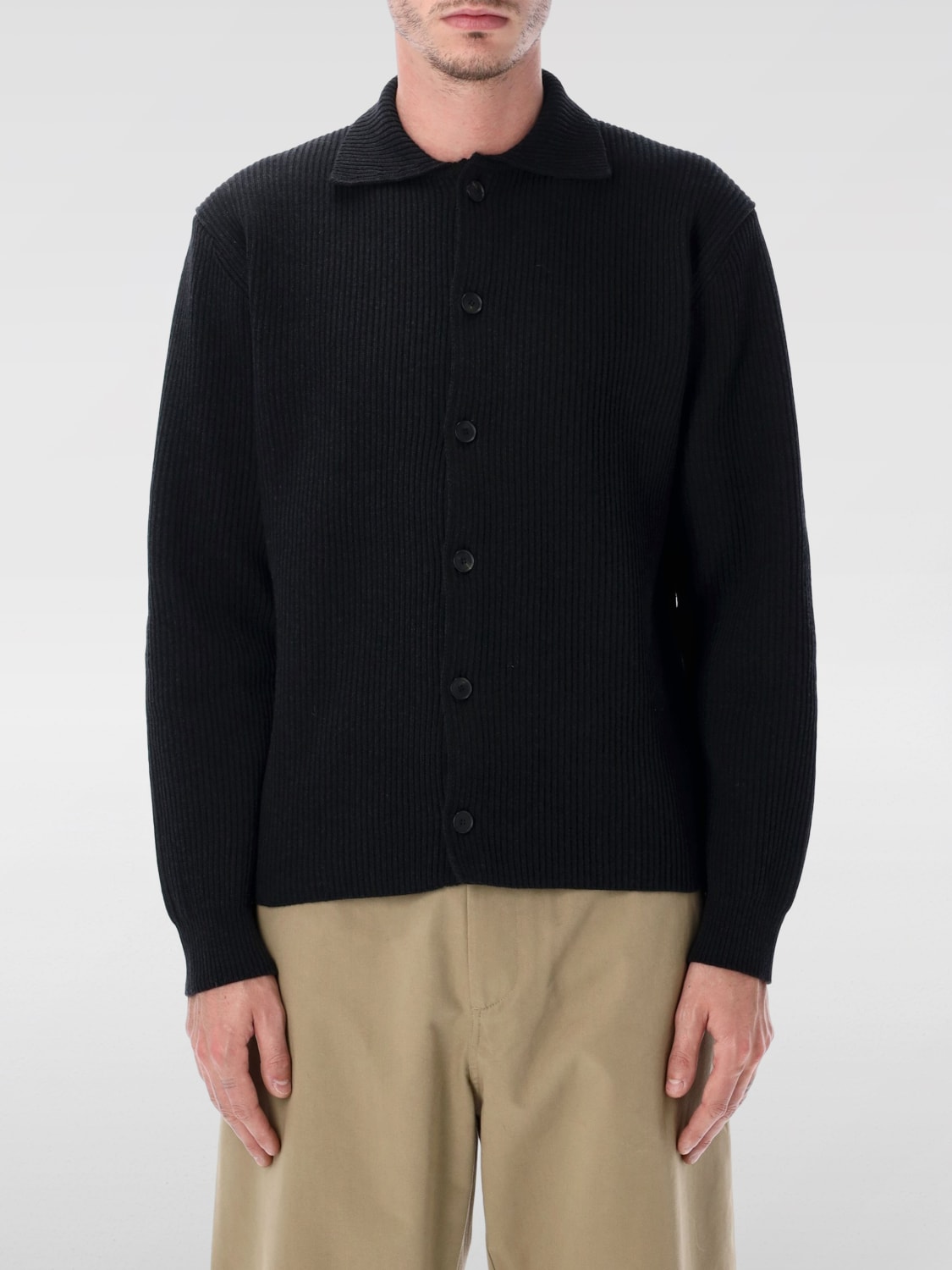 AURALEE SWEATER: Sweater men Auralee, Black - Img 1