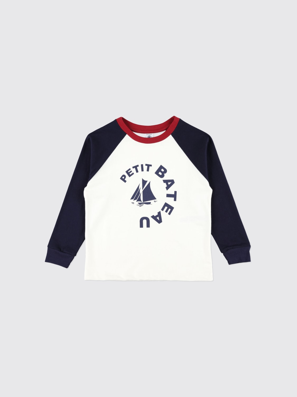 PETIT BATEAU T-SHIRT: T-shirt kinder Petit Bateau, Weiß - Img 1