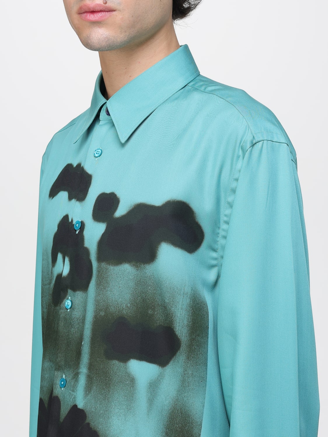 PAUL SMITH SHIRT: Shirt men Paul Smith, Green - Img 3