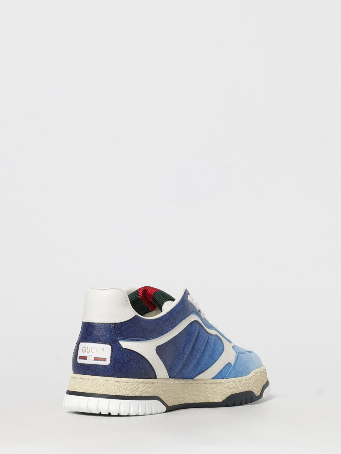 GUCCI SNEAKERS: Sneakers men Gucci, Blue - Img 3