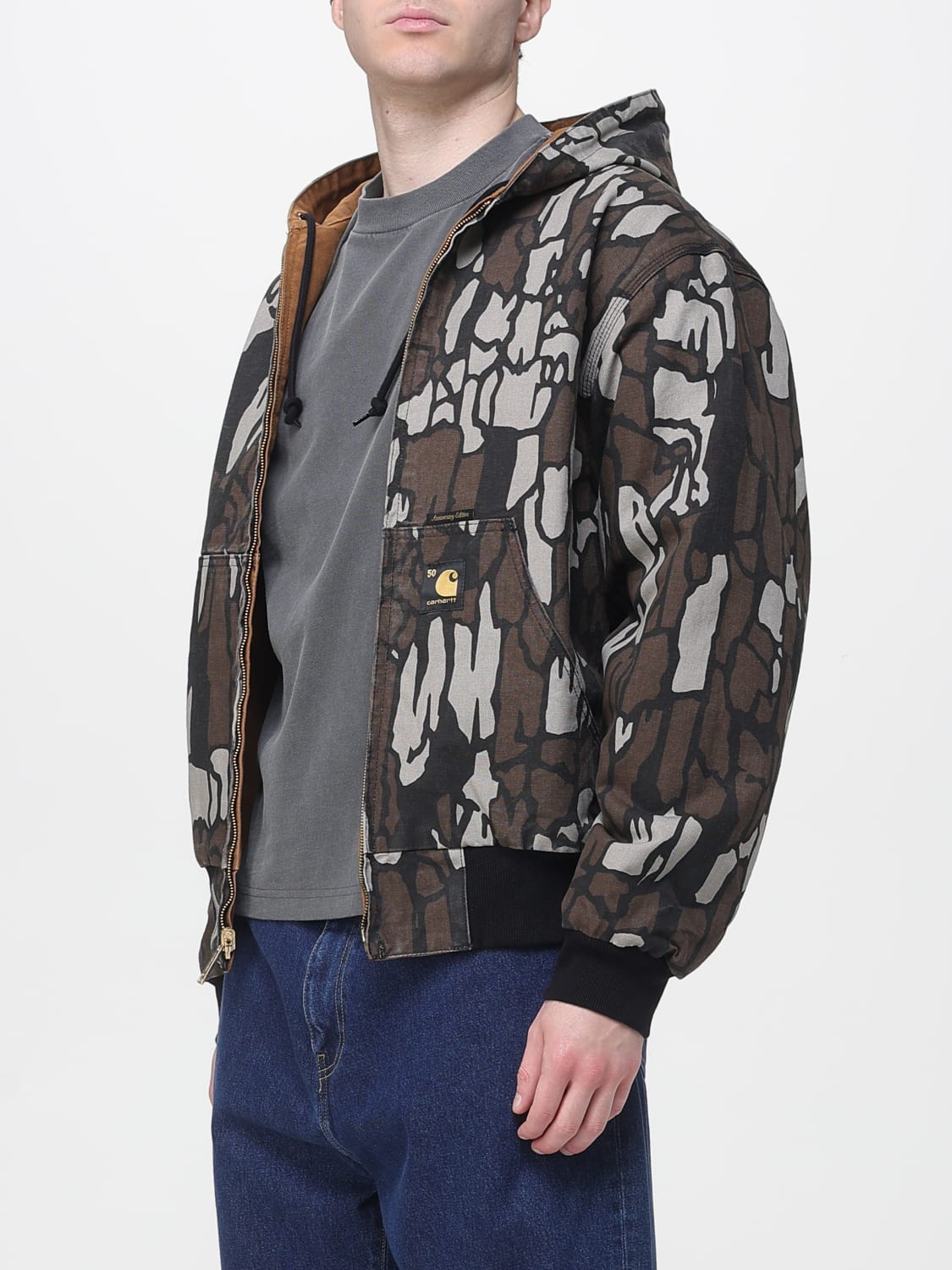 CARHARTT WIP JACKET: Jacket men Carhartt Wip, Brown - Img 4