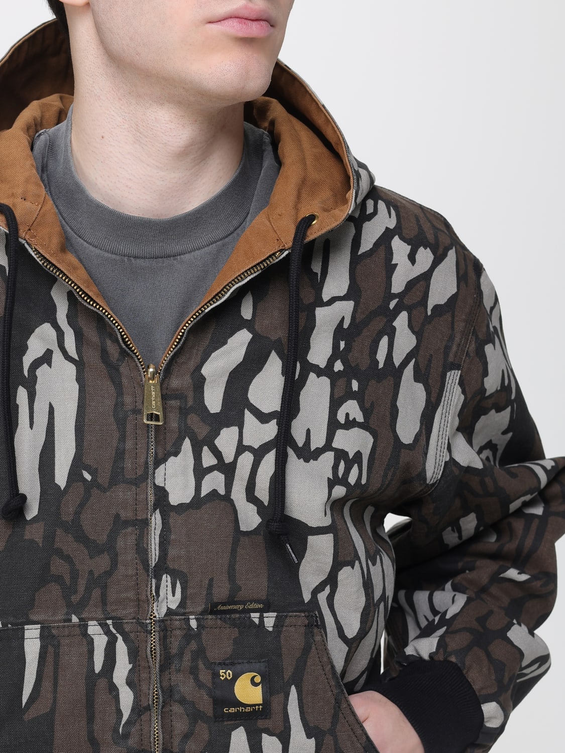 CARHARTT WIP JACKET: Jacket men Carhartt Wip, Brown - Img 5