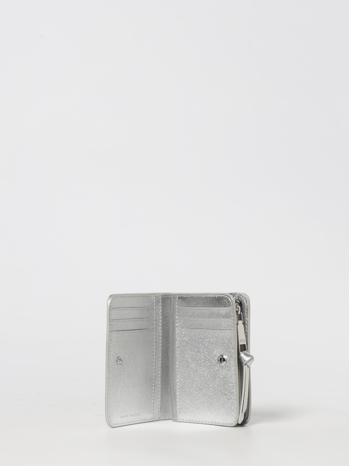 MARC JACOBS GELDBÖRSE: Geldbörse damen Marc Jacobs, Silber - Img 2