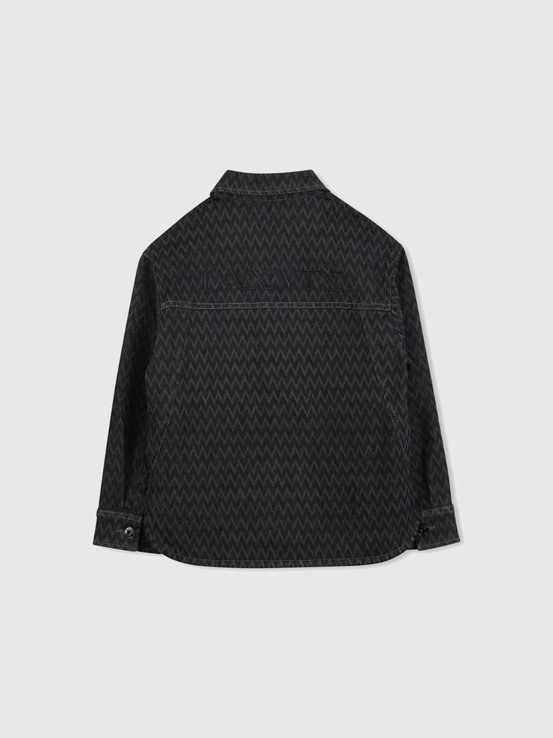 LANVIN HEMD: Mantel kinder Lanvin, Schwarz - Img 2
