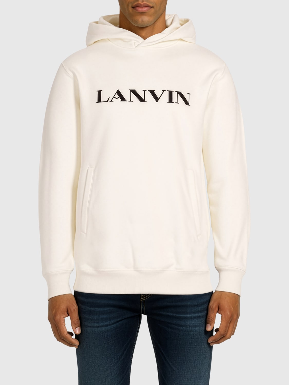 LANVIN SWEATSHIRT: Pullover herren Lanvin, Weiß - Img 1