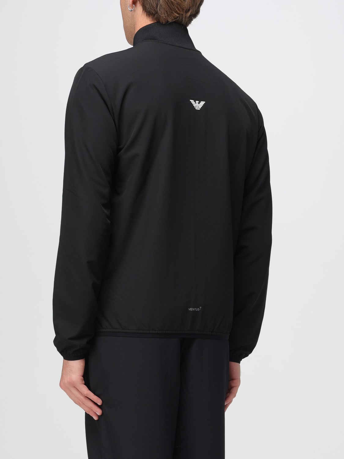 EA7 SWEATSHIRT: Pullover herren Ea7, Schwarz - Img 2