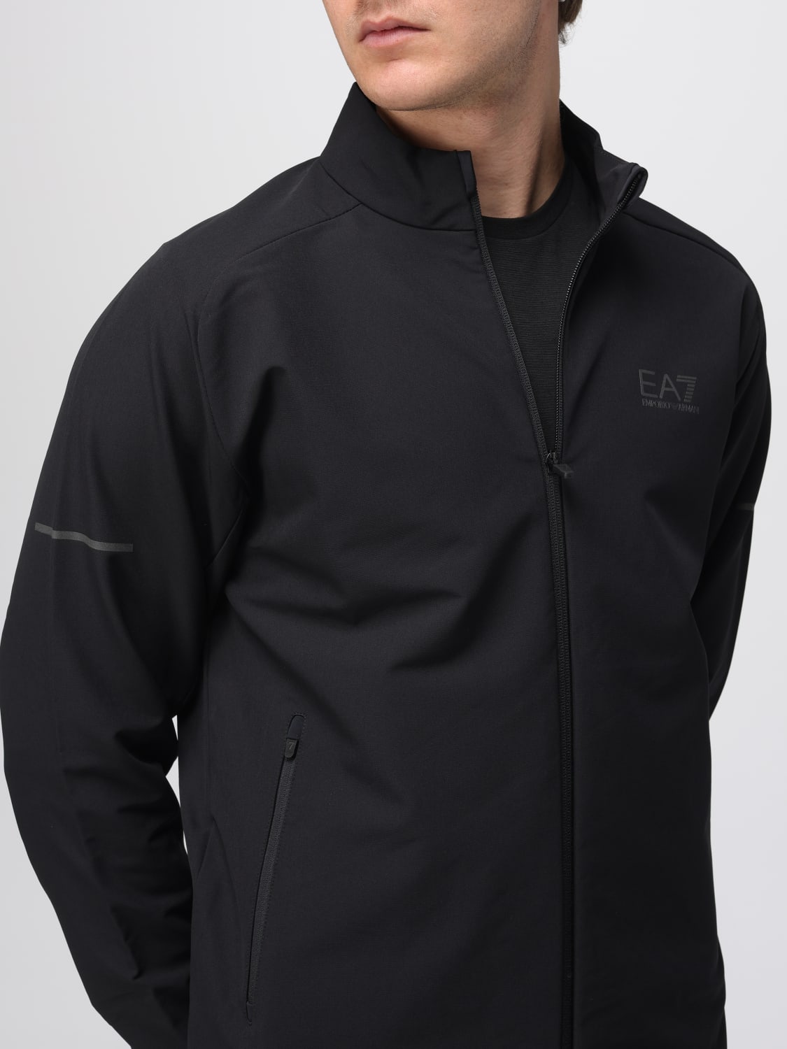 EA7 JACKE: Pullover herren Ea7, Schwarz - Img 4