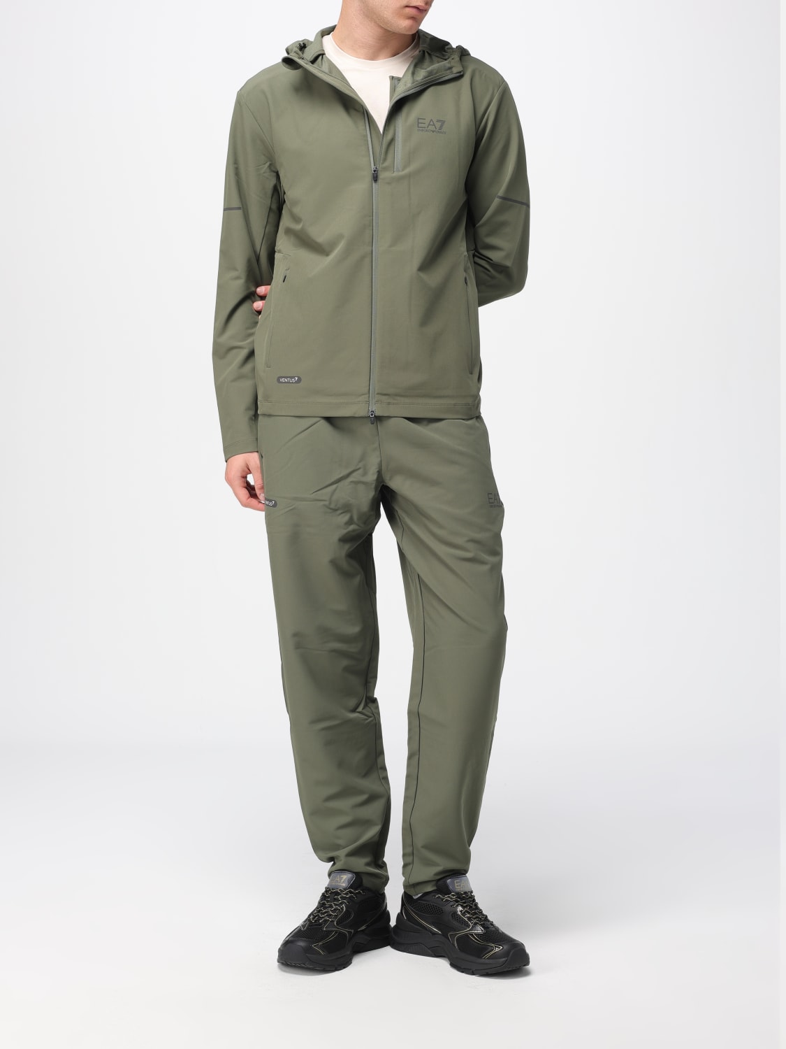 EA7 JACKET: Sweater men Ea7, Green - Img 2