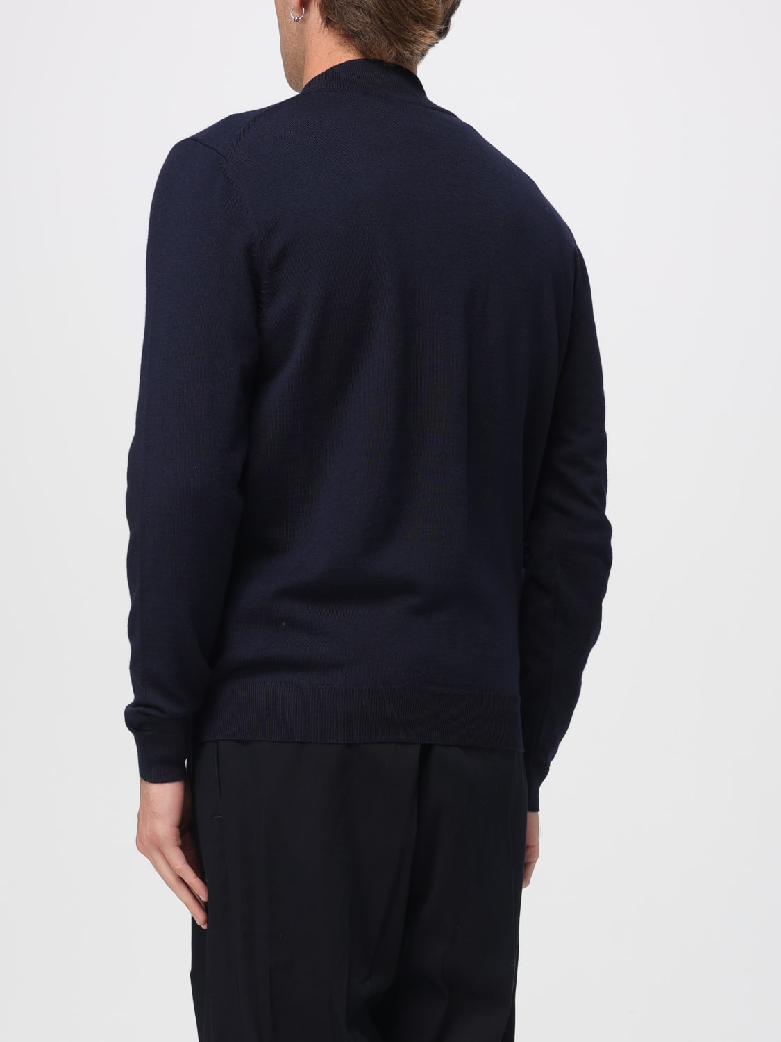 BOSS SWEATER: Sweater men Boss, Blue - Img 2