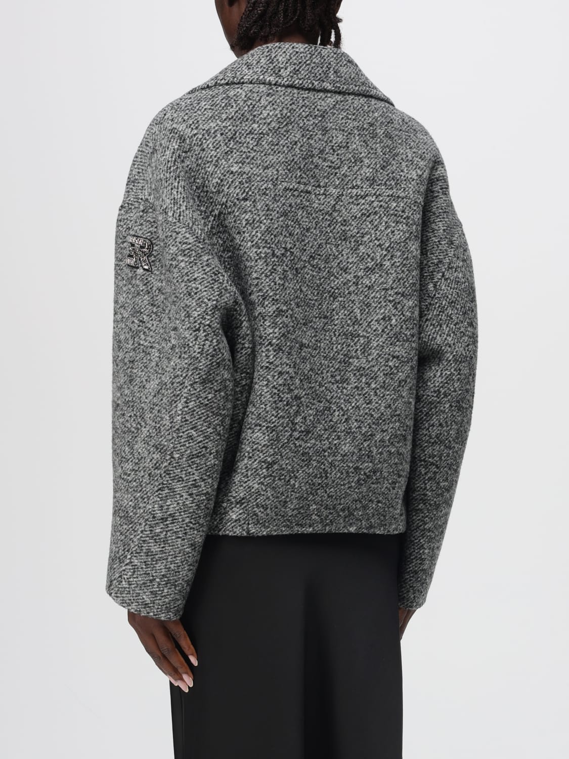 ERMANNO FIRENZE COAT: Jacket woman Ermanno Firenze, Grey - Img 2