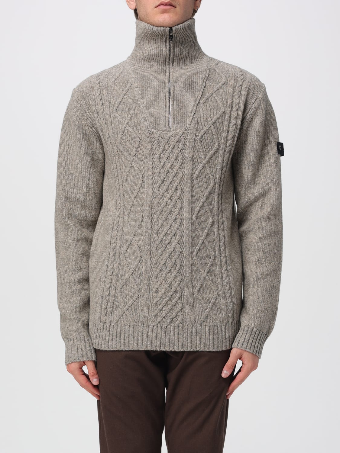 PEUTEREY PULLOVER: Pullover herren Peuterey, Beige - Img 1