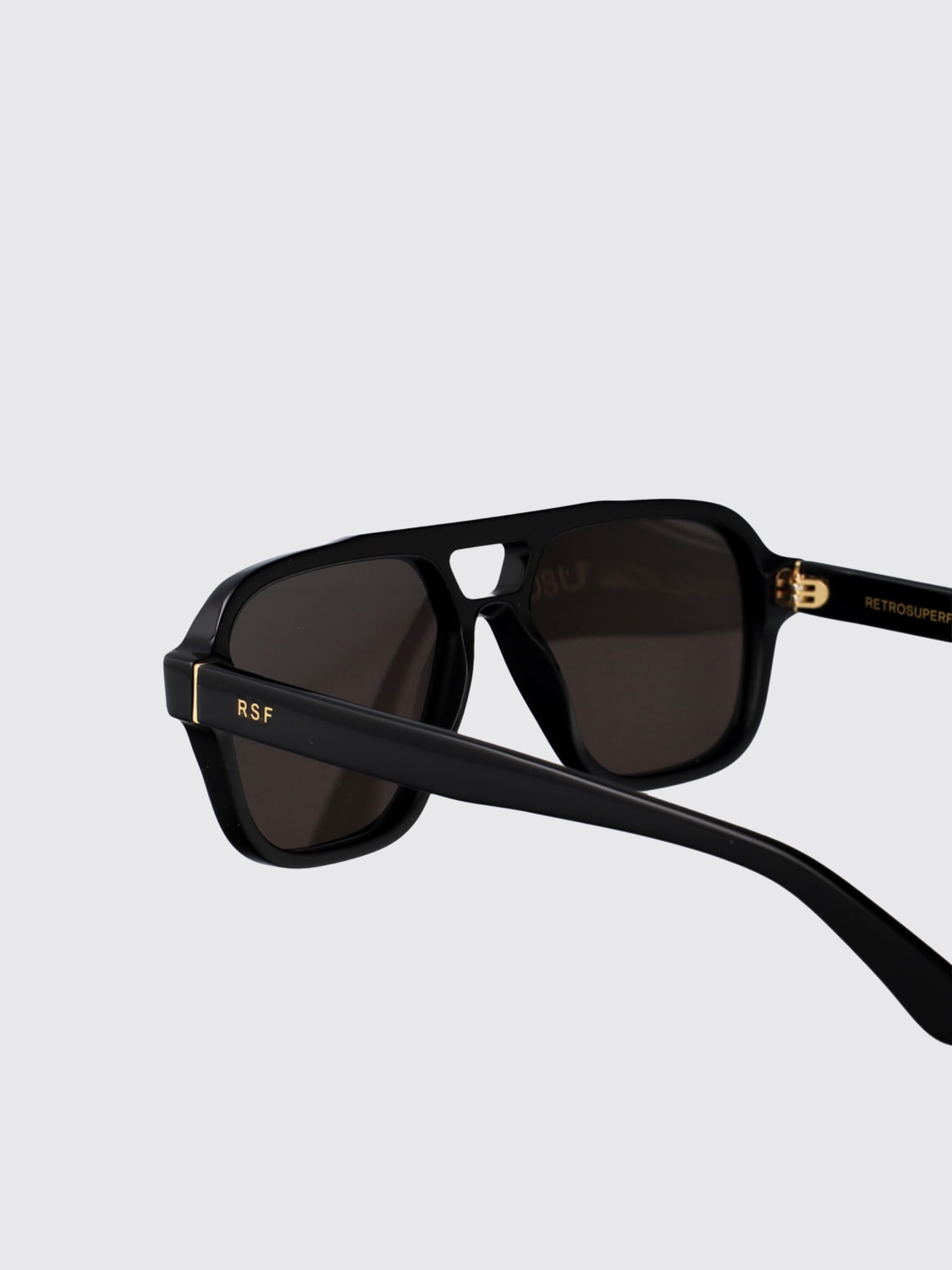 RETROSUPERFUTURE SUNGLASSES: Sunglasses men Retrosuperfuture, Black - Img 4