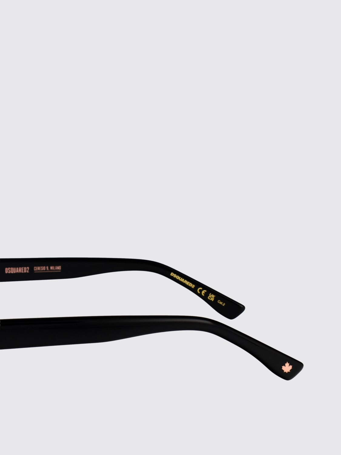 DSQUARED2 OCCHIALI DA SOLE: Occhiali da sole D20168/S Dsquared2 in acetato e metallo , Oro - Img 3