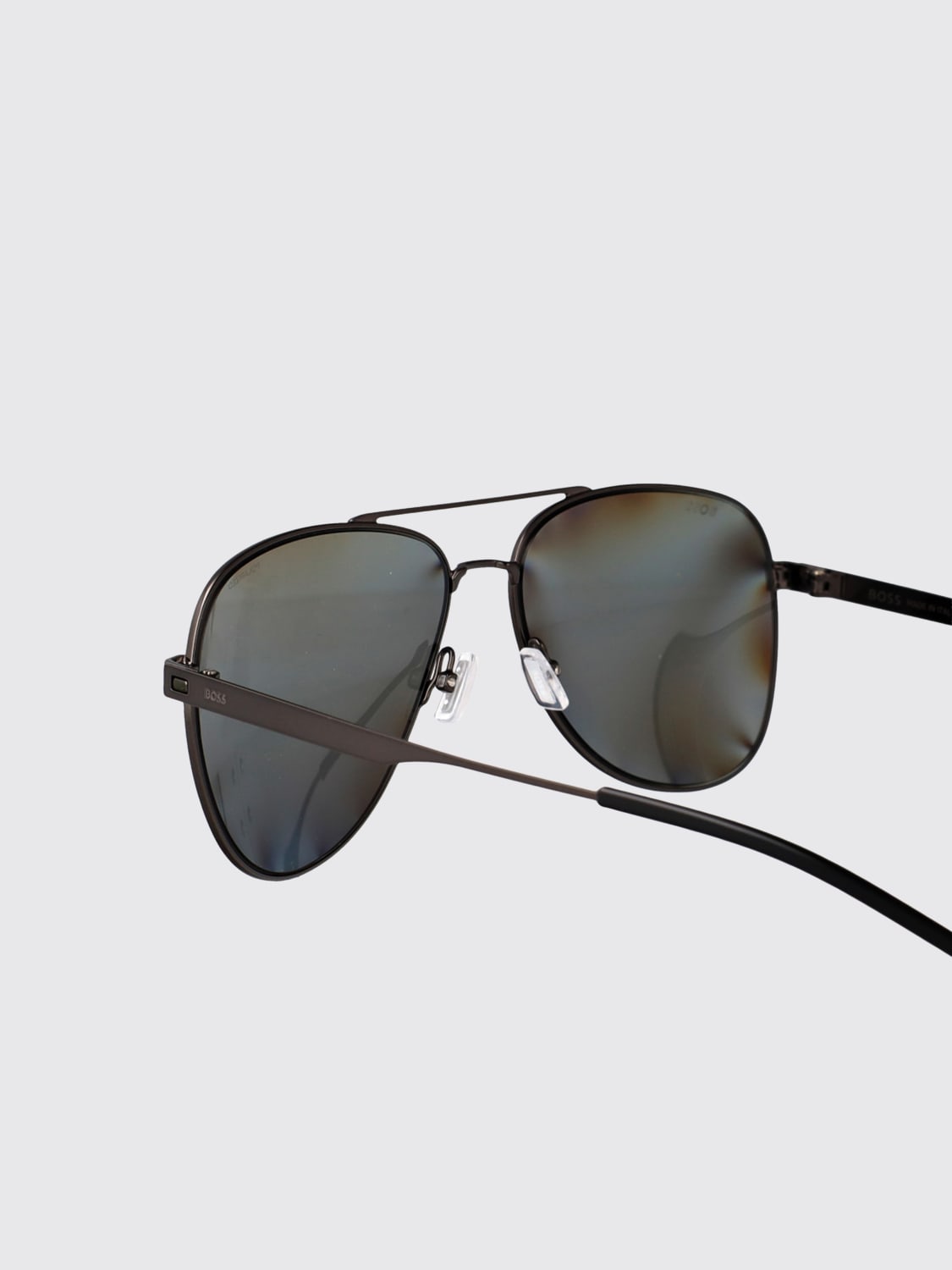 BOSS SUNGLASSES: Sunglasses men Boss, Grey 1 - Img 4