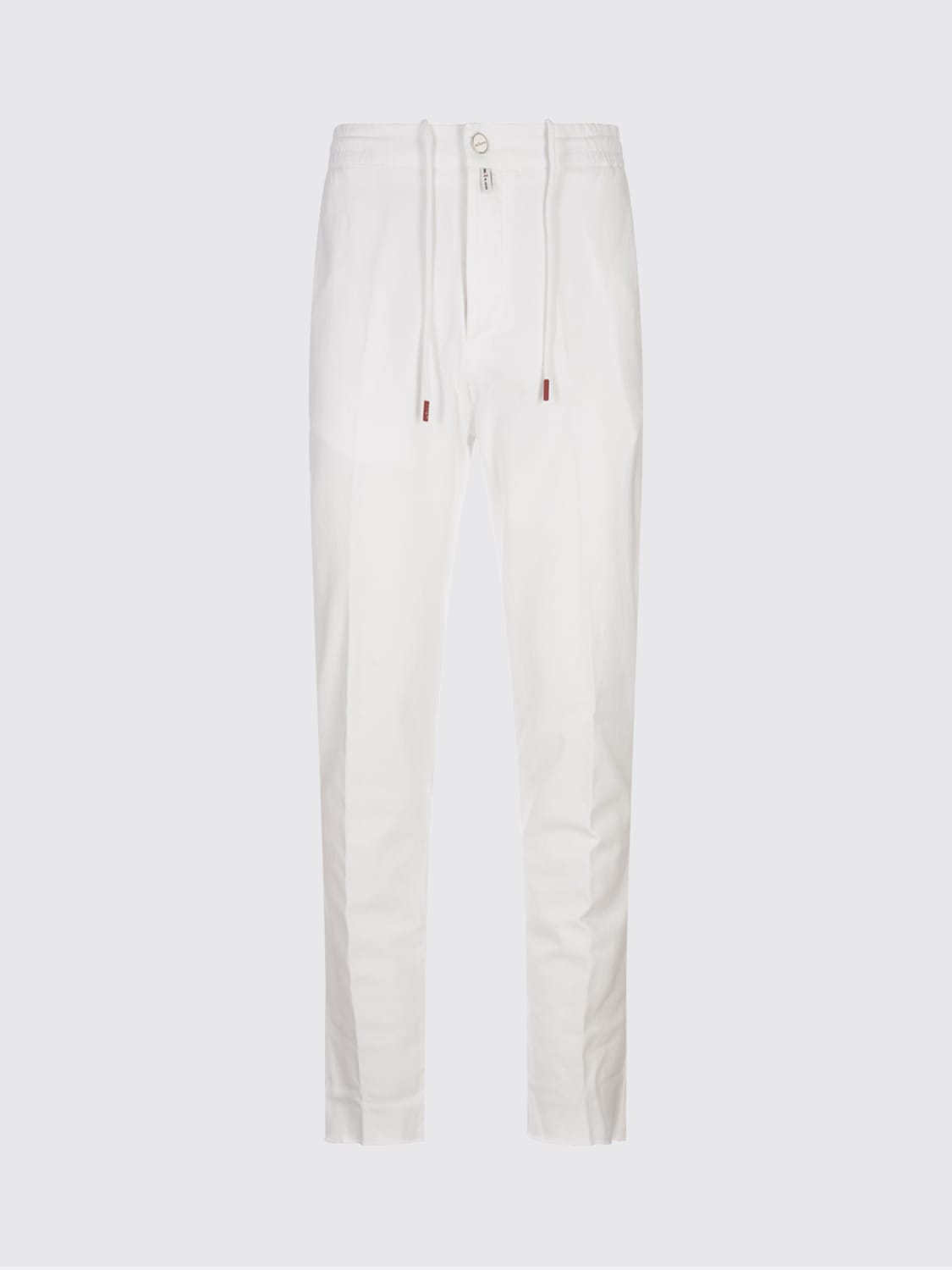 KITON PANTS: Pants men Kiton, White - Img 1