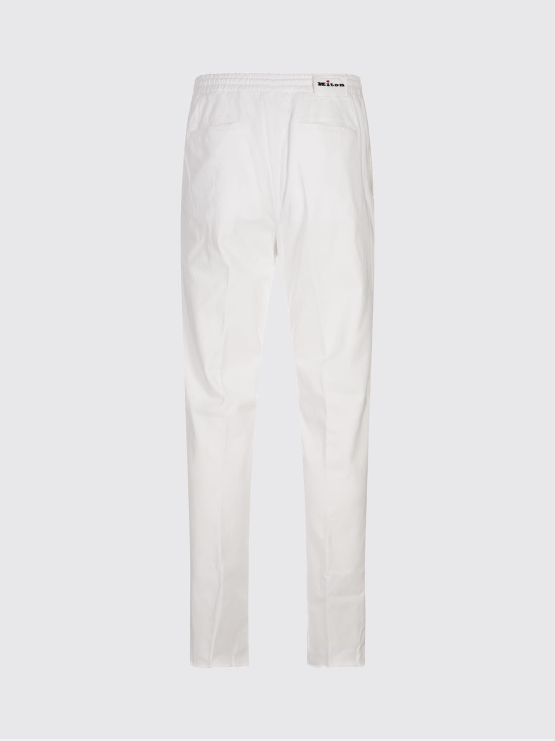 KITON PANTS: Pants men Kiton, White - Img 2
