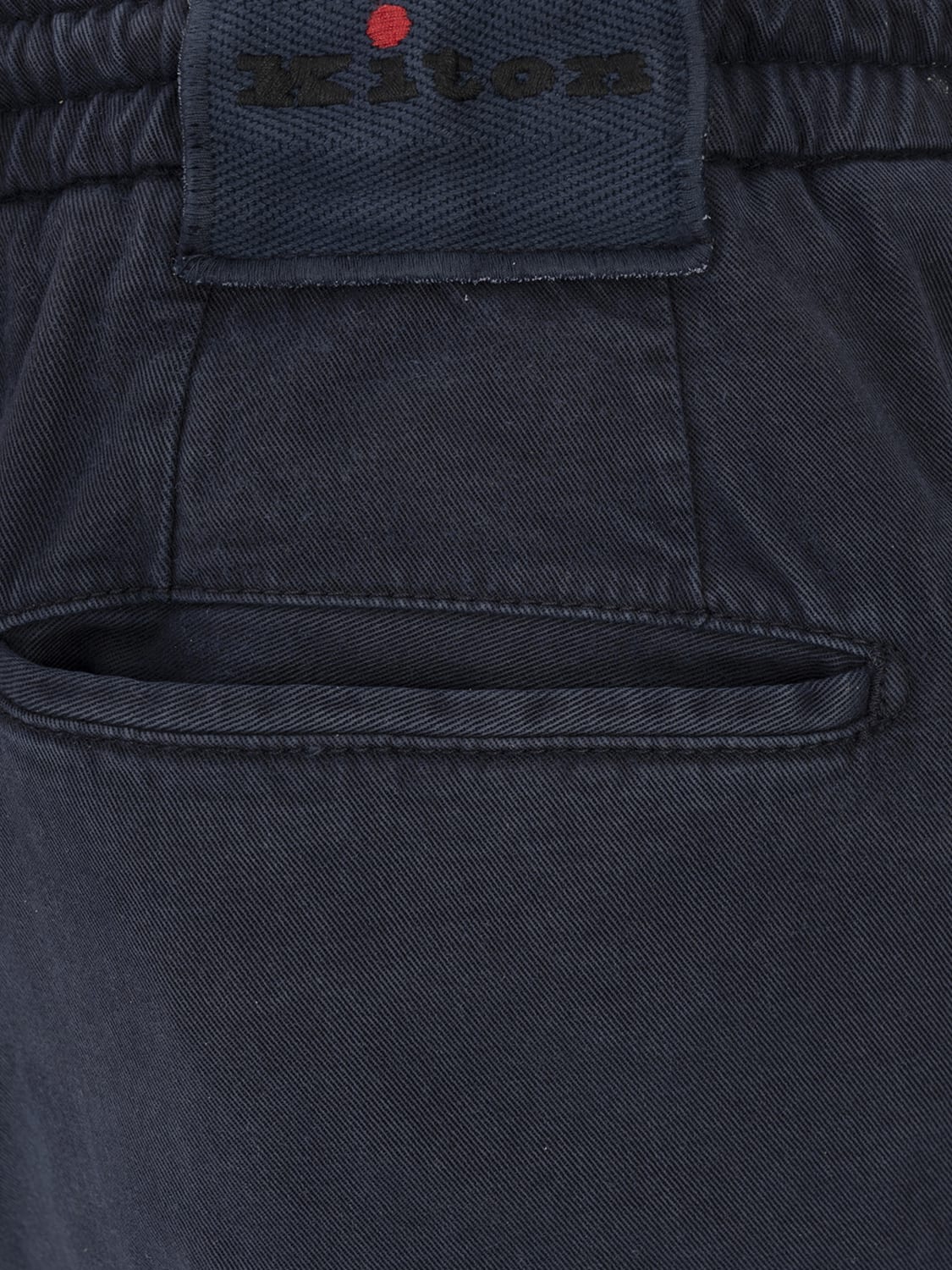 KITON PANTS: Pants men Kiton, Blue - Img 3