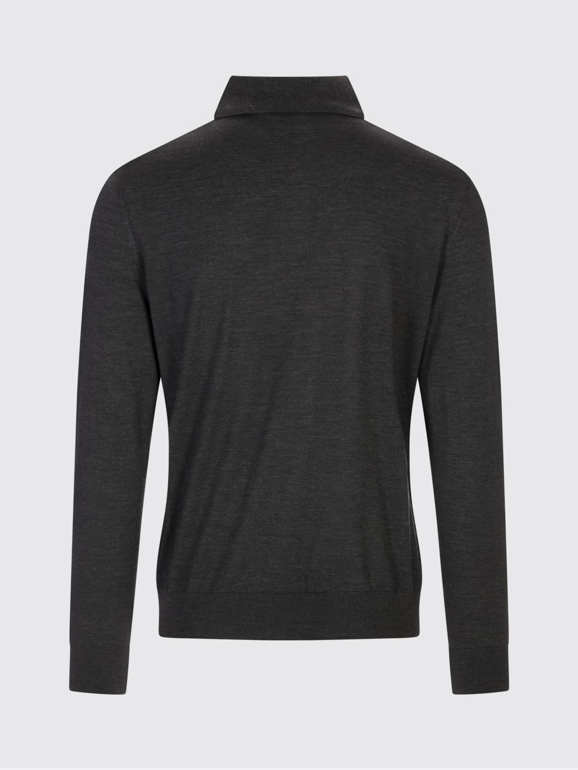 KITON POLO: Polo di lana Kiton, Grigio - Img 2