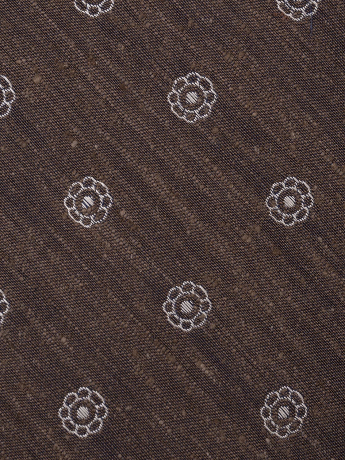 KITON TIE: Tie men Kiton, Brown - Img 2