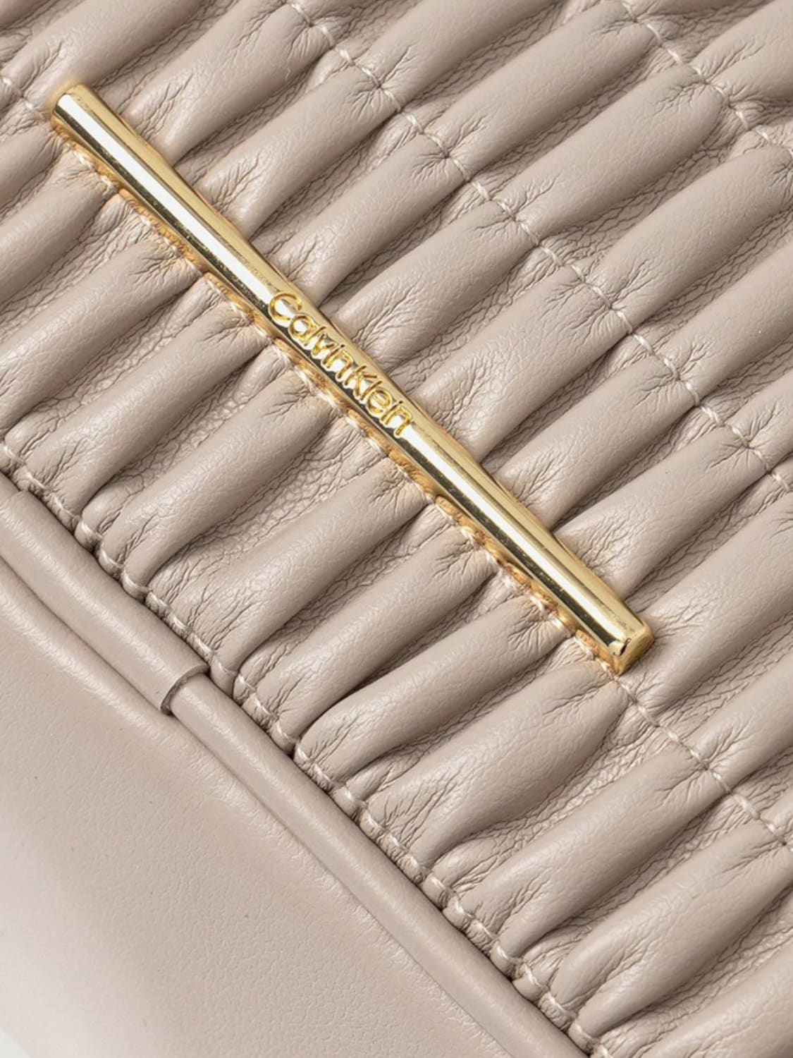 CALVIN KLEIN HANDBAG: Mini bag woman Calvin Klein, Brown - Img 4