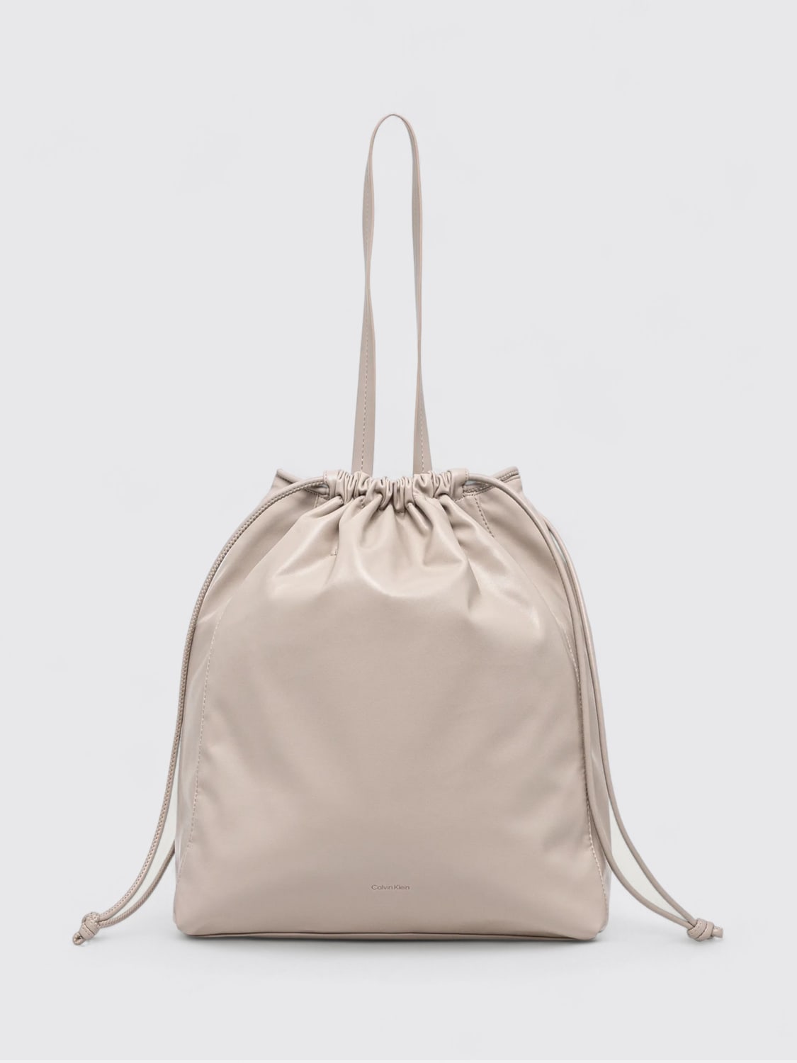 CALVIN KLEIN SAC PORTÉ ÉPAULE: Sac porté épaule femme Calvin Klein, Beige - Img 1