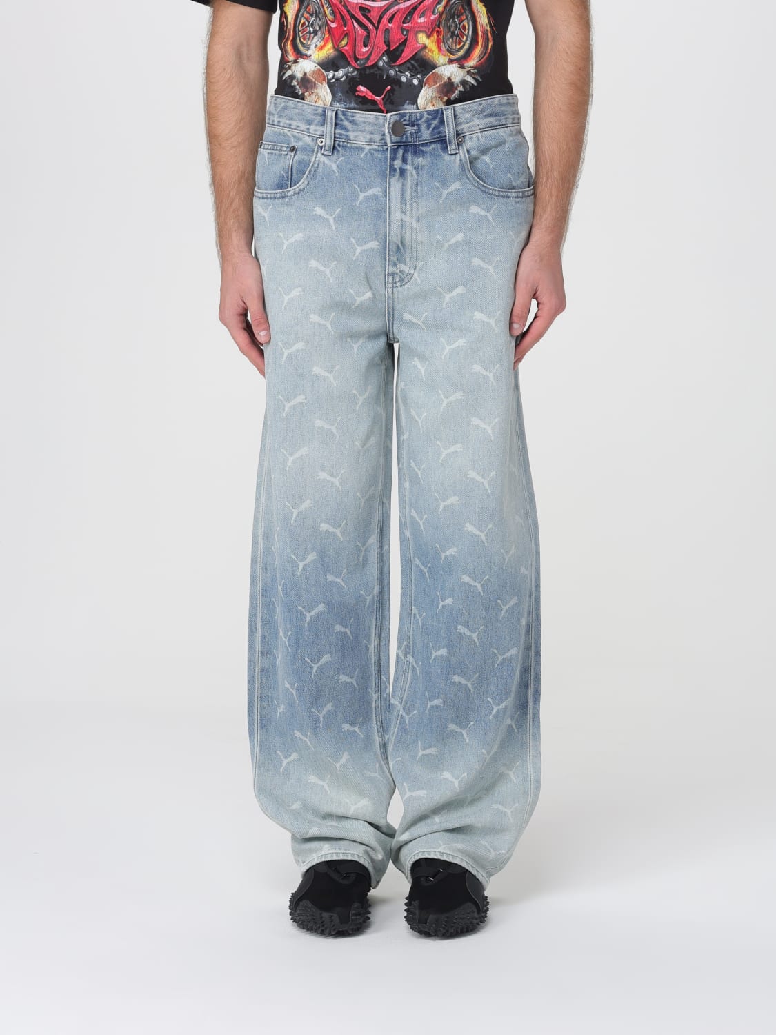 PUMA JEANS: Jeans herren Puma, Blau - Img 1