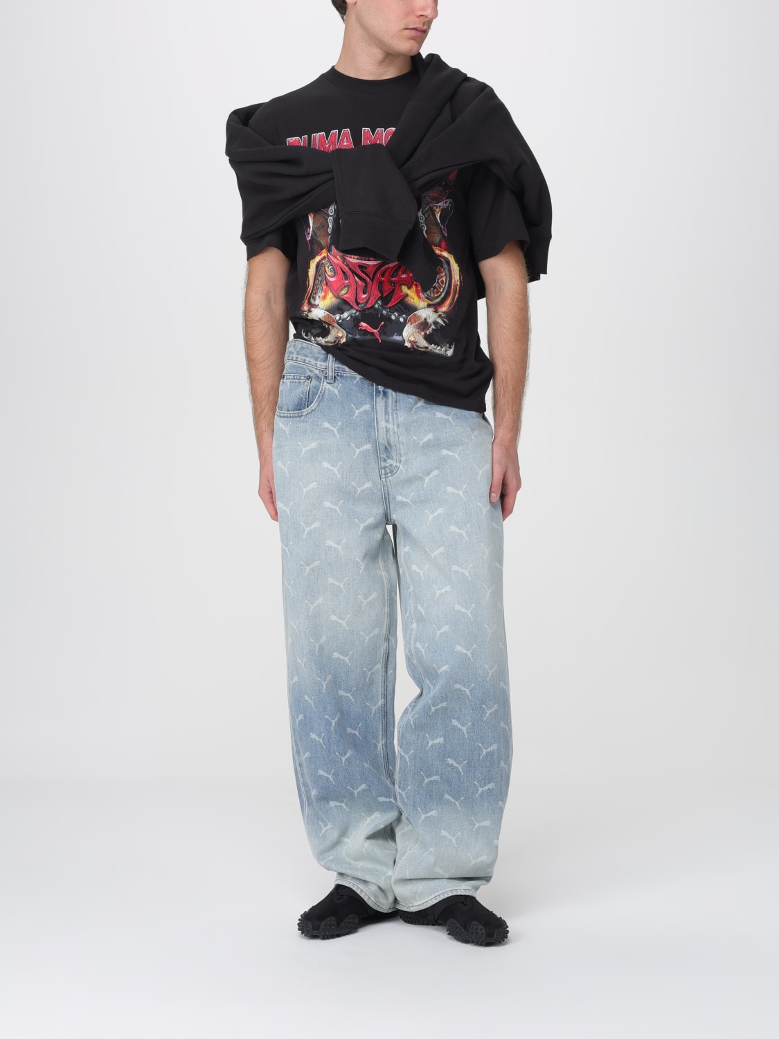 PUMA JEANS: Jeans herren Puma, Blau - Img 2