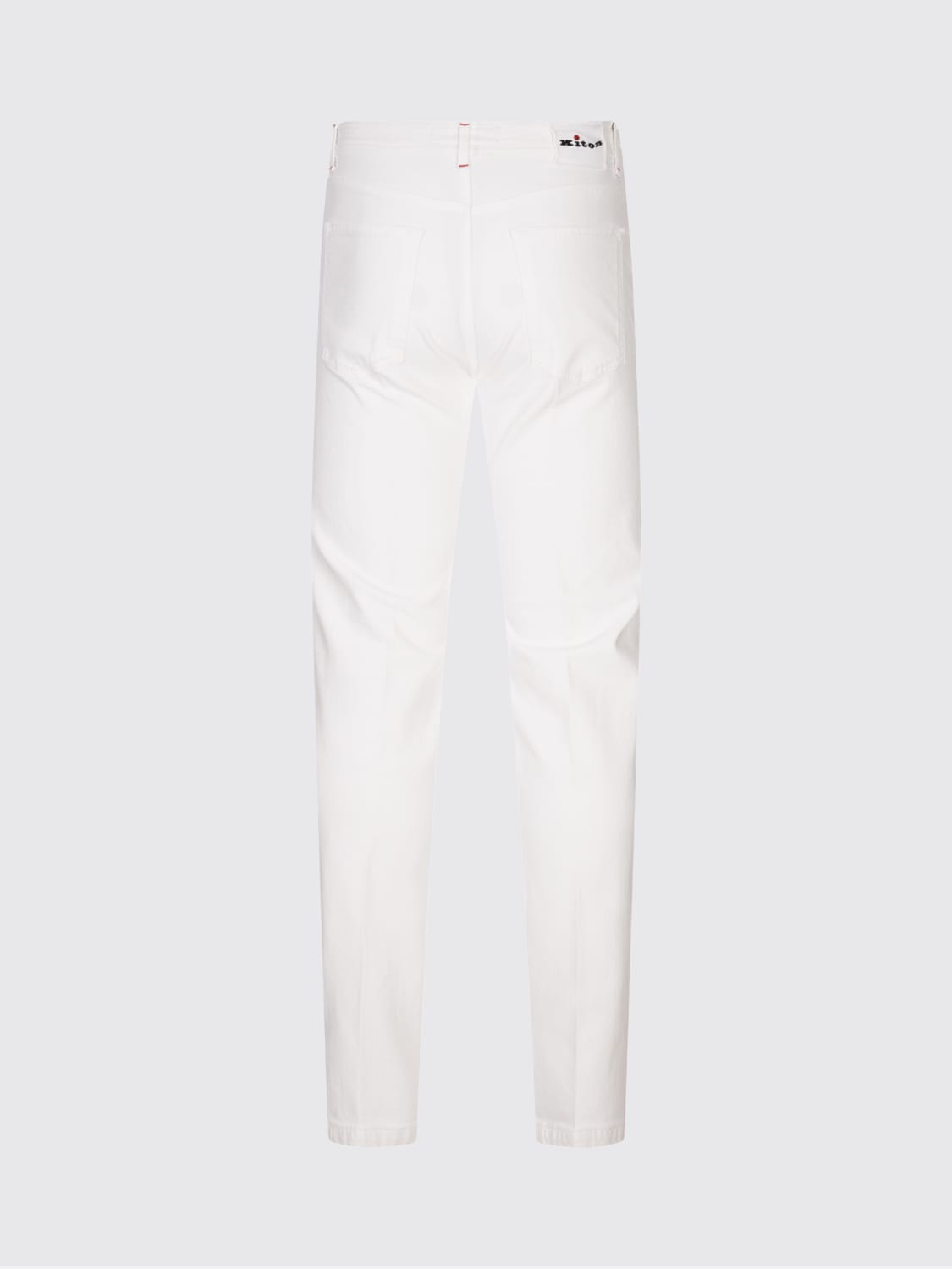 KITON PANTS: Pants men Kiton, White - Img 2