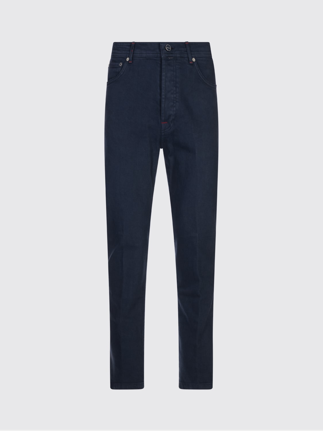 KITON HOSE: Hose herren Kiton, Blau - Img 1