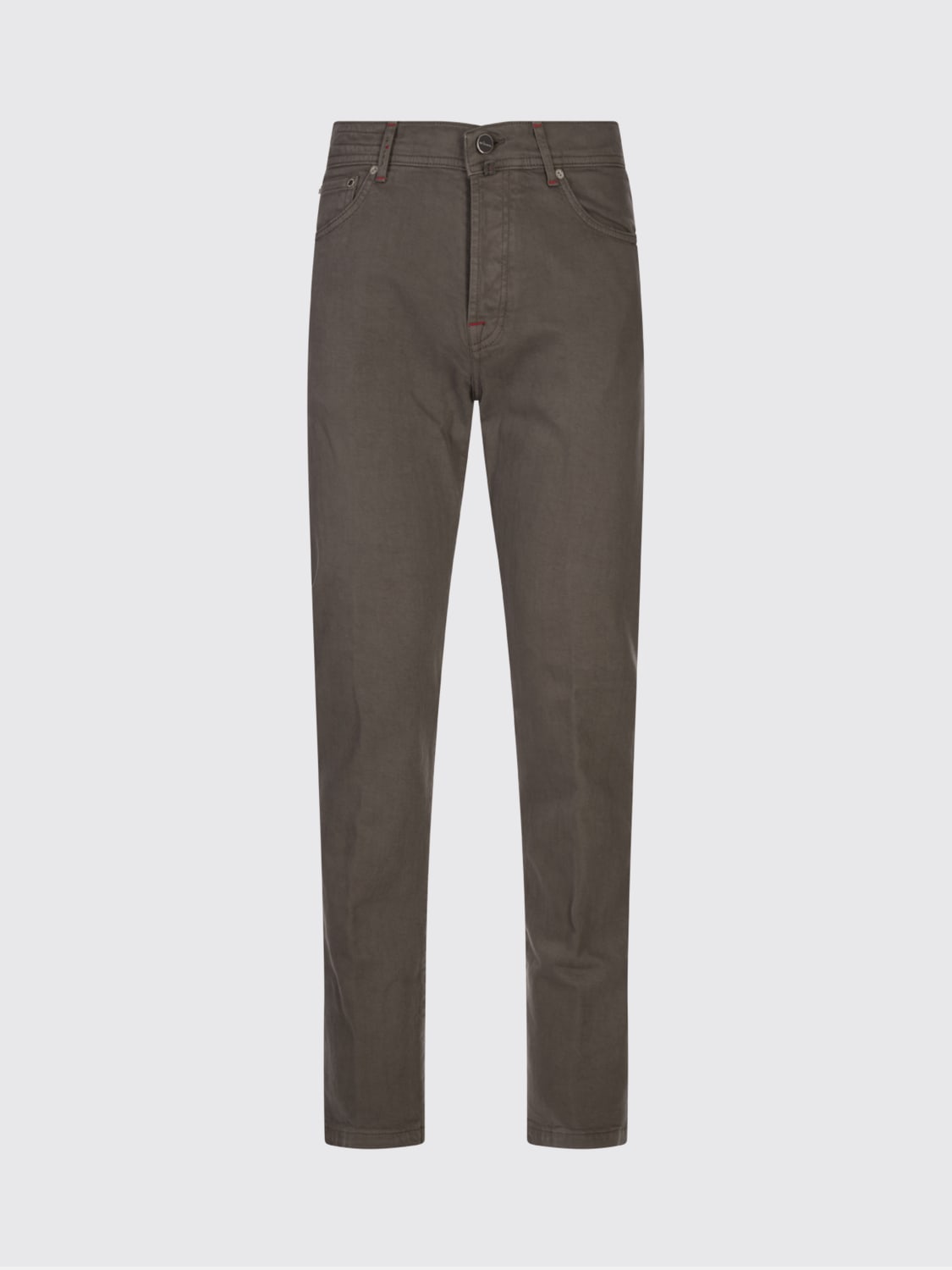 KITON PANTS: Pants men Kiton, Brown - Img 1