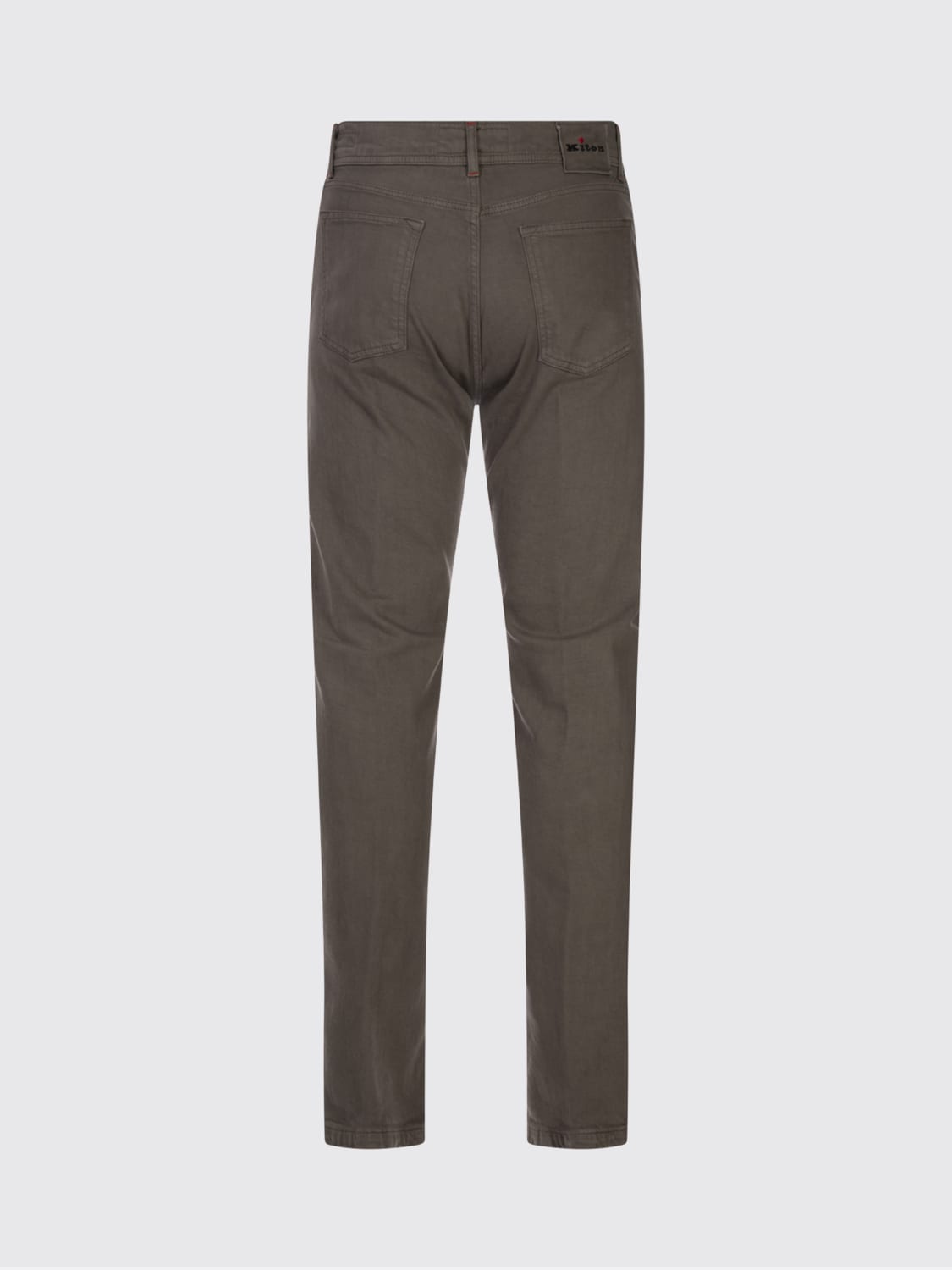 KITON PANTS: Pants men Kiton, Brown - Img 2