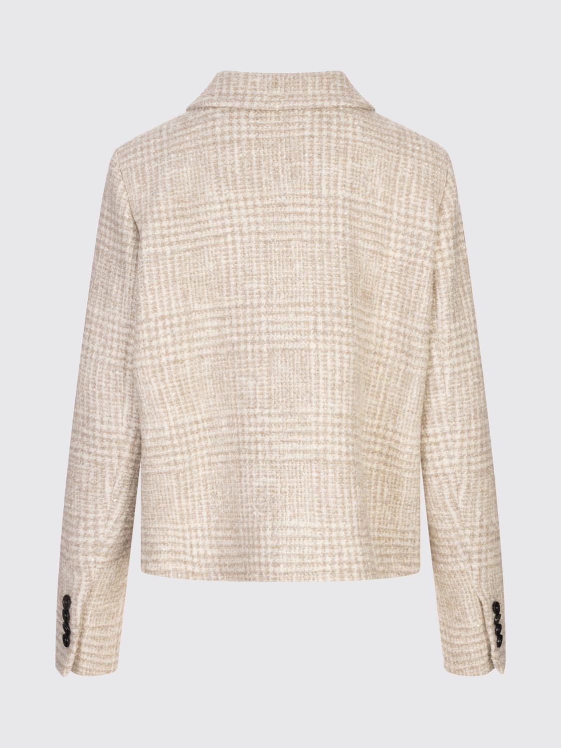 KITON MANTEAU: Manteau femme Kiton, Marron - Img 2