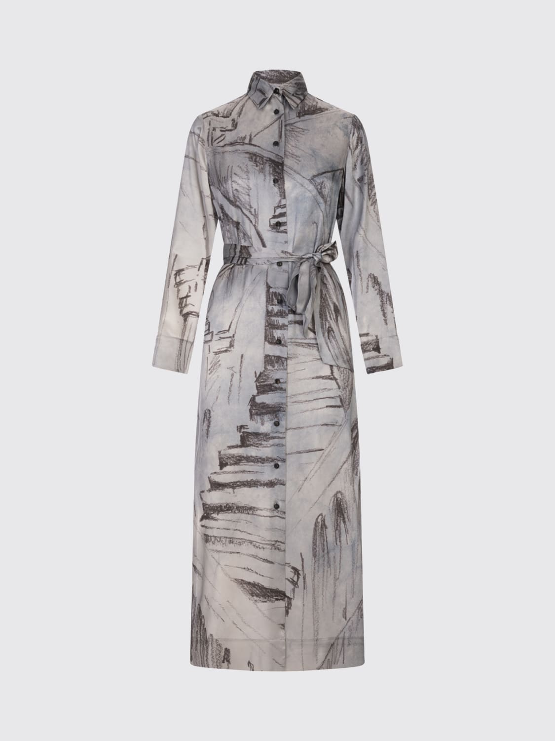 KITON DRESS: Jumpsuit woman Kiton, Grey - Img 1
