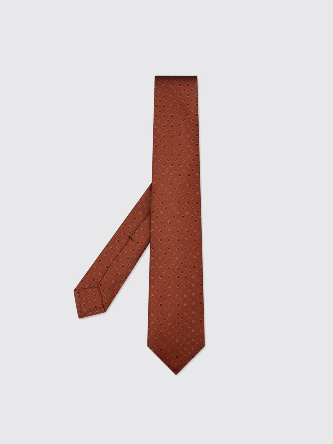 KITON TIE: Tie men Kiton, Orange - Img 1