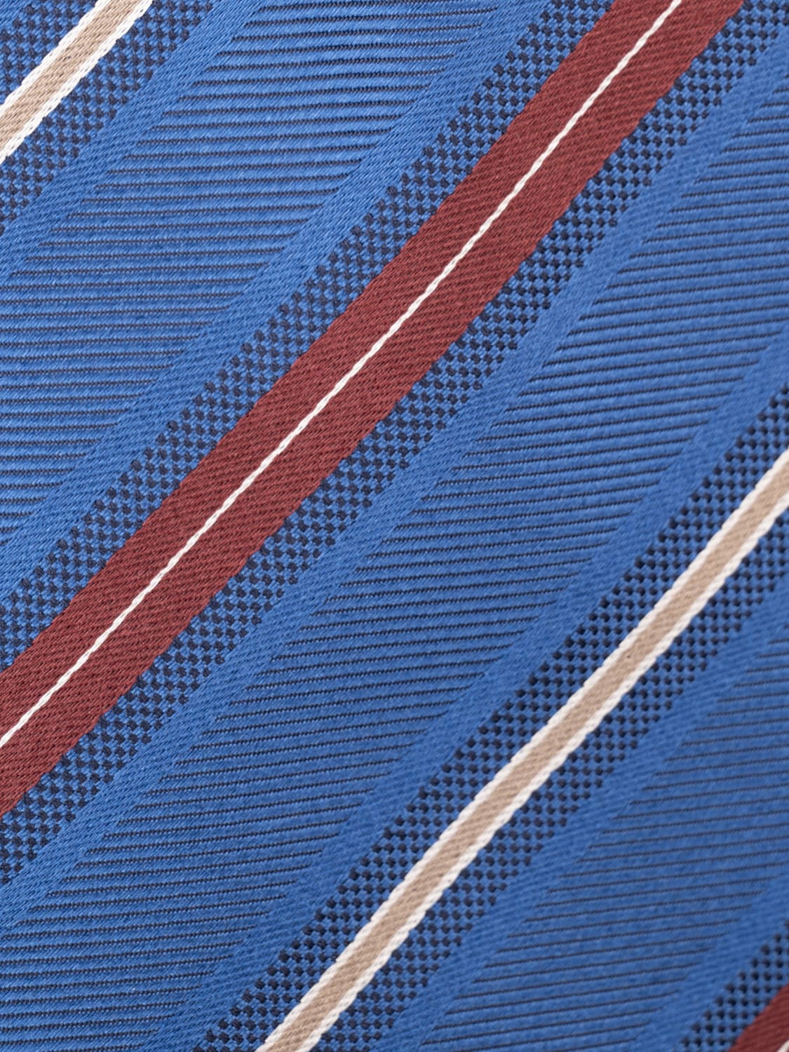 KITON TIE: Tie men Kiton, Blue - Img 2