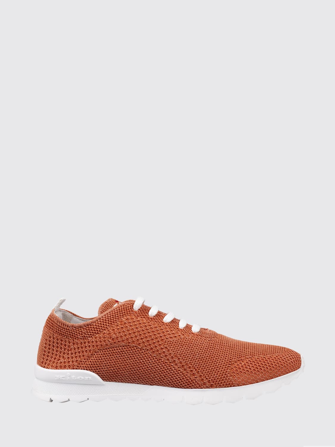 KITON SNEAKERS: Sneakers men Kiton, Orange - Img 1