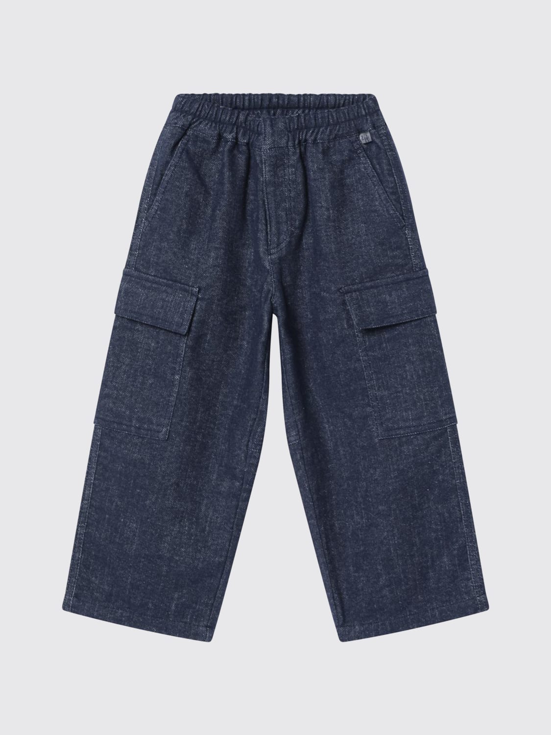 IL GUFO JEANS: Pants kids Il Gufo, Blue - Img 1
